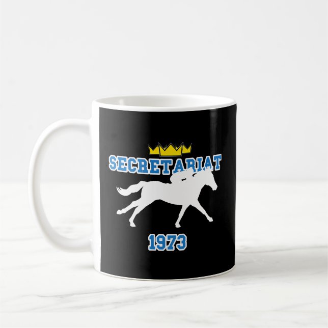 Trpl Crwn - Secretariat 1973 Coffee Mug (Left)