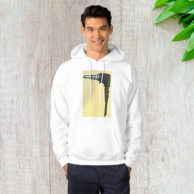 TRRS Audio Jack Connector Tech Gadget Illustration Hoodie (Creator Uploaded)