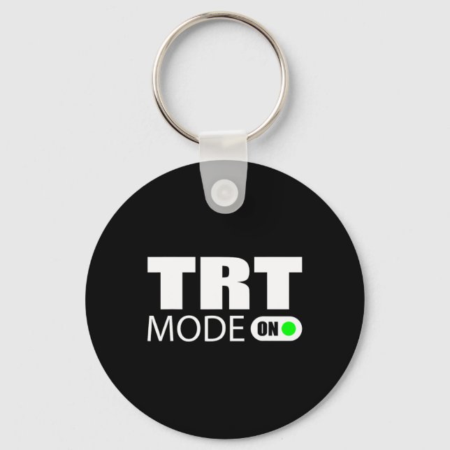 Trt Mode On  Key Ring (Front)