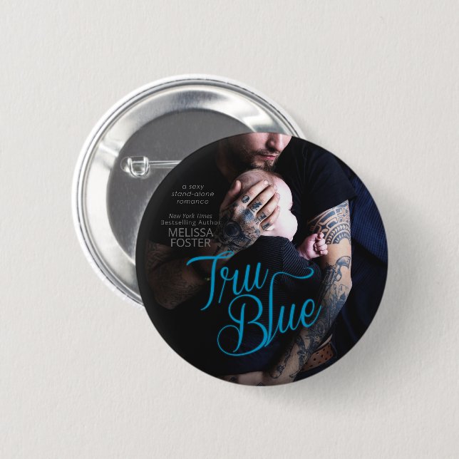 Tru Blue Button (Front & Back)