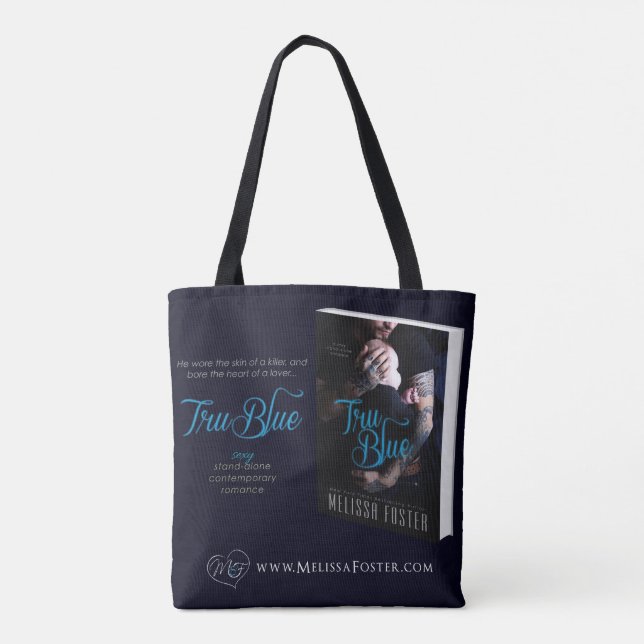 Tru Blue Tote Bag (Back)