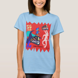 Trubble in the nursery tee by Anjo Lafin