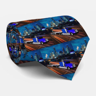 Truck 18 Wheeler Highway Houston,Texas Tie