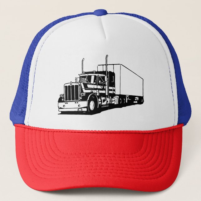 Truck and Dry-van Trucker Hat (Front)