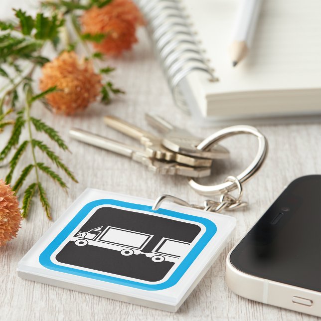 Truck And Trailer Key Ring (Creator Uploaded)