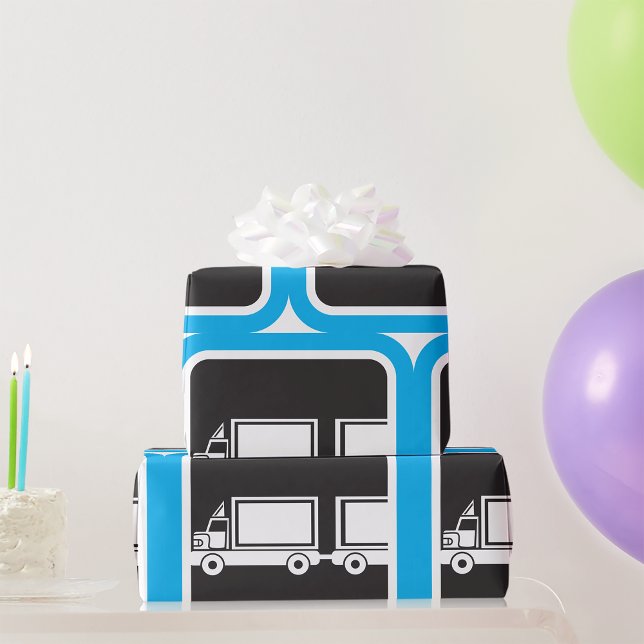 Truck And Trailer Wrapping Paper (Creator Uploaded)
