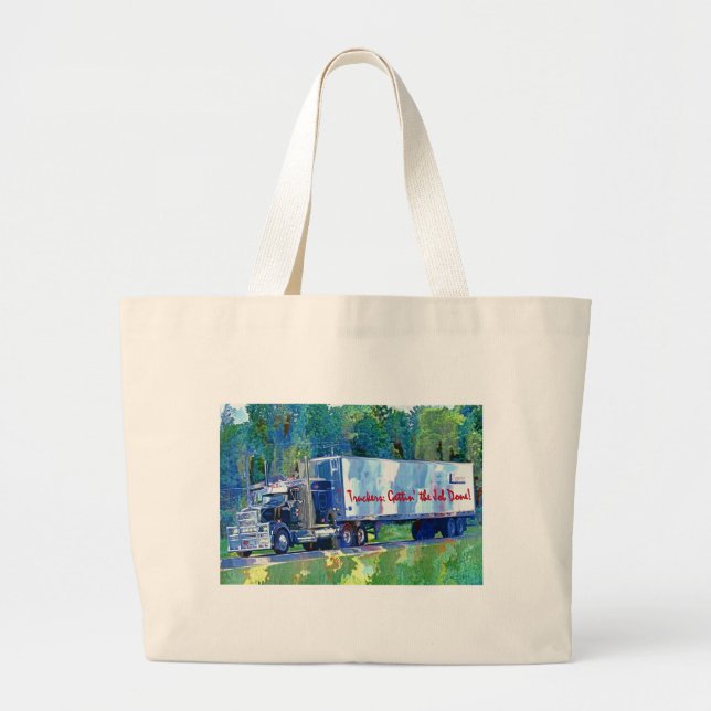 TRUCK ART TOTE BAGS For Everyone (Front)