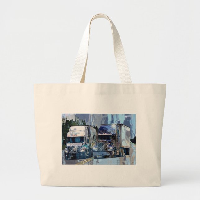 TRUCK ART TOTE BAGS For Everyone (Front)