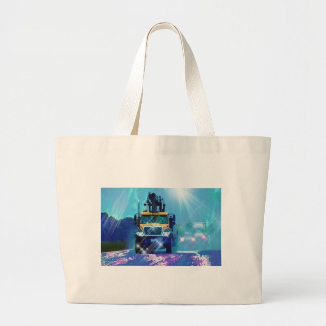 TRUCK ART TOTE BAGS For Everyone (Front)