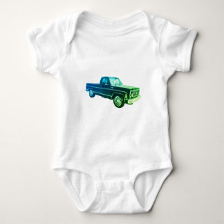Truck baby bodysuit