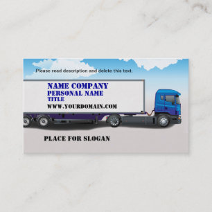 Truck Business Business Card