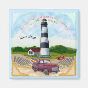  Truck Choice  Lighthouse Magnet