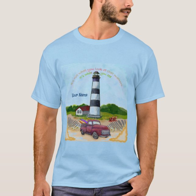 Truck Choice  Lighthouse  T-Shirt (Front)
