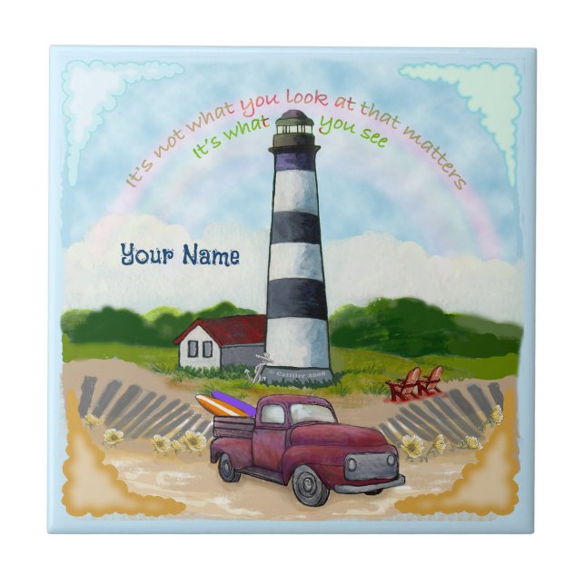  Truck Choice Lighthouse Tile (Front)