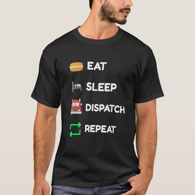 TRUCK DISPATCHER T-Shirt (Front)