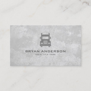 Truck Driver Business Card