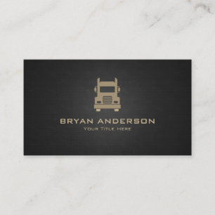 Truck Driver Business Card