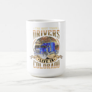 Truck driver coffee mug