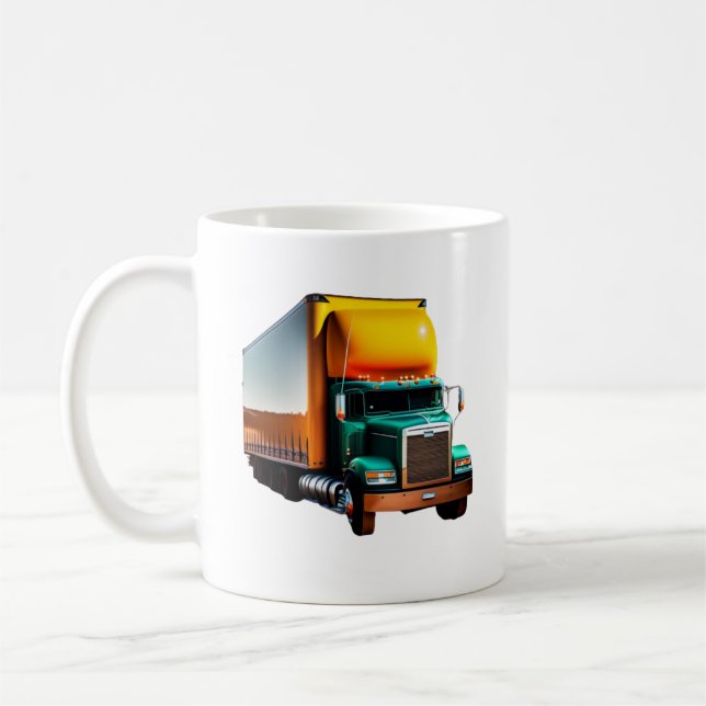 Truck driver coffee mug (Left)