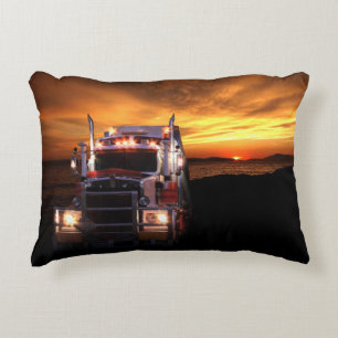 Truck Driver Decorative Cushion