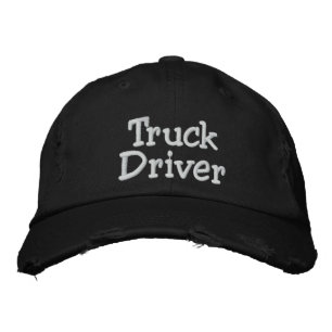 Truck Driver Embroidered Hat