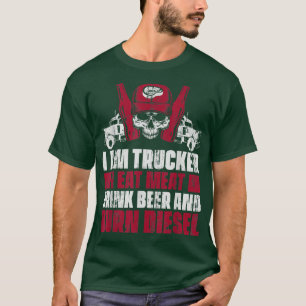 Truck Driver - Funny Big Trucking Trucker2746 T-Shirt