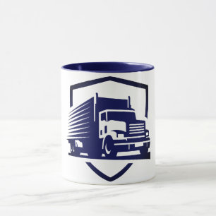 Truck Driver Logo Mug