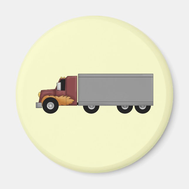 Truck Driver Magnet (Front)