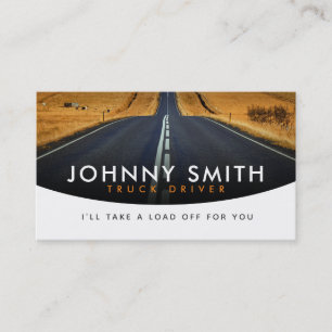 Truck driver Slogans Business Cards