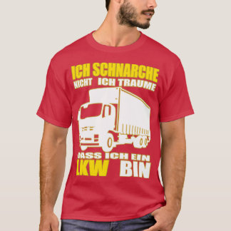 Truck Driver Snoring Snorer Trucker T-Shirt
