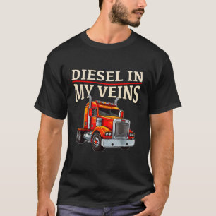 Truck Driver Trucker Men Dad Funny Trucking Semi T T-Shirt
