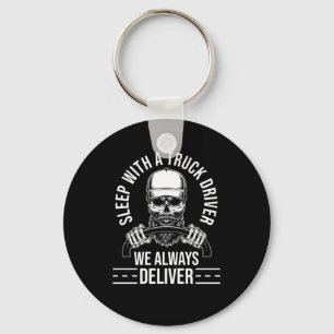 Truck Driver Trucking Trucker Key Ring