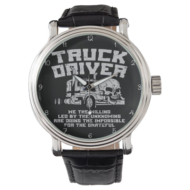 Truck Driver: Willing, Doing the Impossible Watch (Front)