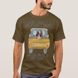 Truck Driving Dog Bearded Collie 2 T-Shirt
