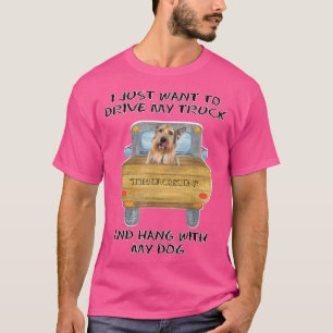 Truck Driving Dog Berger Picard  T-Shirt