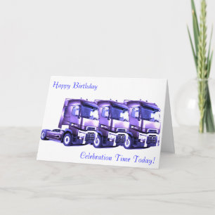 Truck Images for greeting card