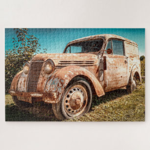 truck in the field puzzle