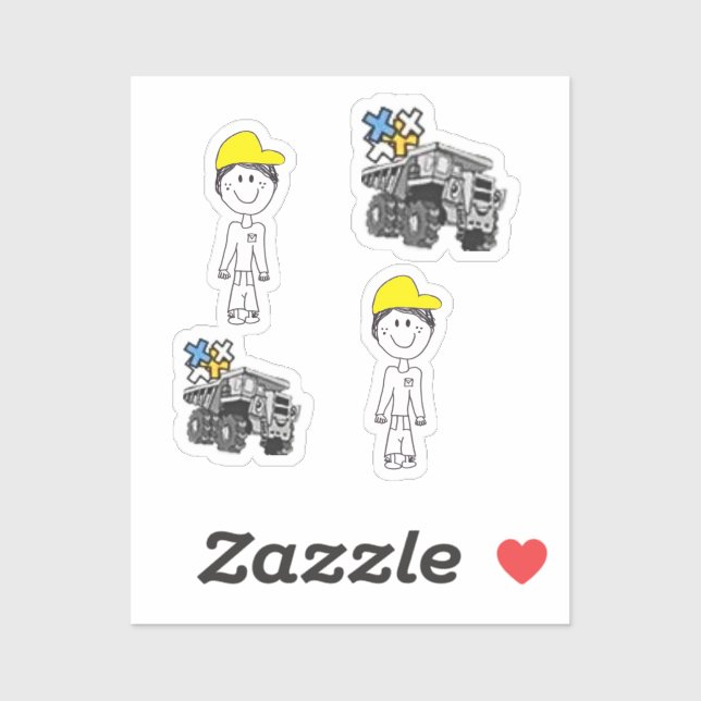 TRUCK LOAD HUGS - SON - FIFO HEARTS (Sheet)