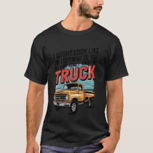 Truck Lover Boys Men Truck Driver Trucker Funny Gr T-Shirt