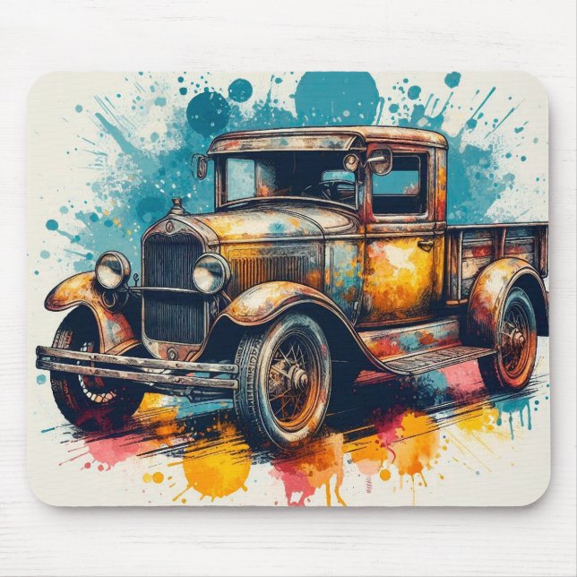 Truck Mouse Mat (Front)