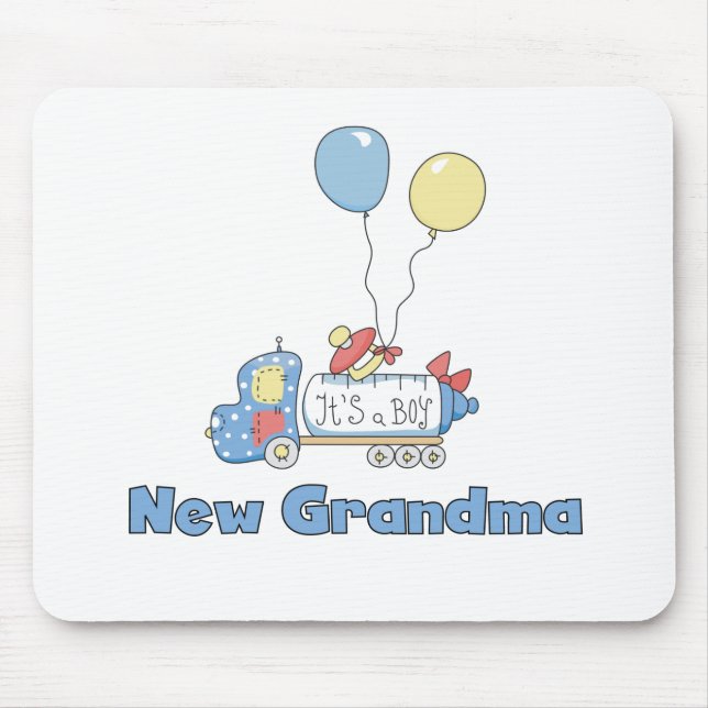 Truck New Grandma Baby Boy Mouse Mat (Front)