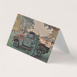 Truck of Days Gone By... Rust and Green