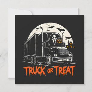Truck or Treat  Card