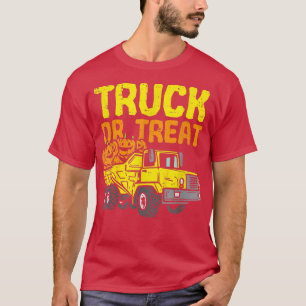 Truck Or Treat Pumpkins Toddler Boys Halloween Son T-Shirt