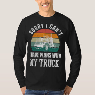 Truck Plans Tee: Roll in Humour & Road-Ready Style T-Shirt