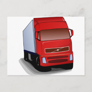 Truck Semi 4x4 ATV Destiny Congratulations Postcard