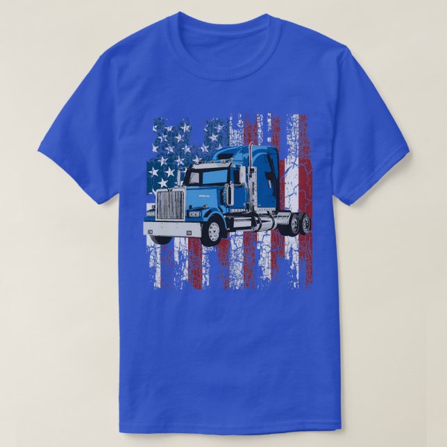 Truck Truck Trucker Truck Driver Truck T-Shirt (Design Front)