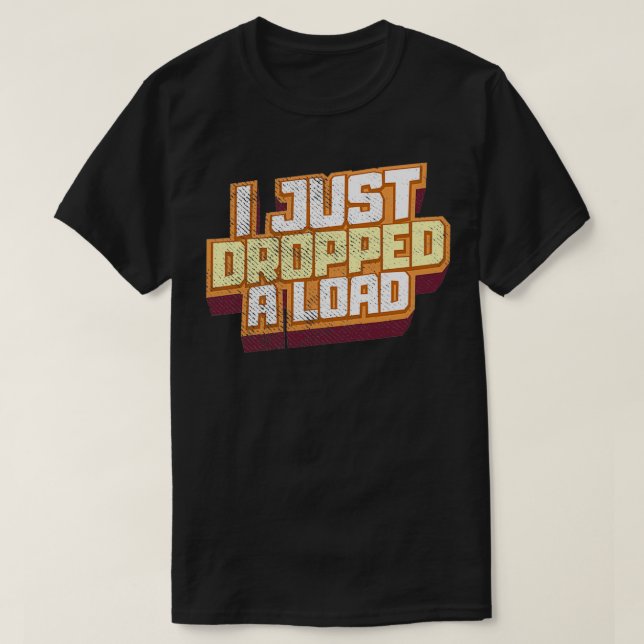 Truck Trucker 2 T-Shirt (Design Front)