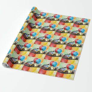 Truck wrapping paper