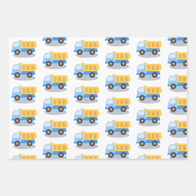 Truck  wrapping paper sheet (Front)